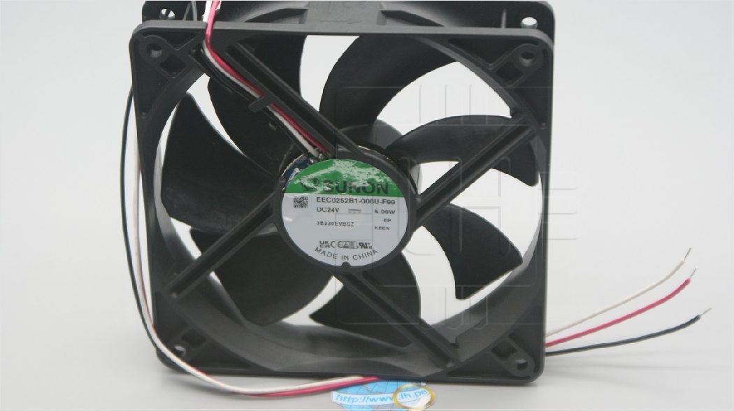 EEC0252B1-000U-F99                    Ventilador: DC; axiales; 24VDC; 120x120x25mm; 183,8m3/h; 44,5dBA; Sunon