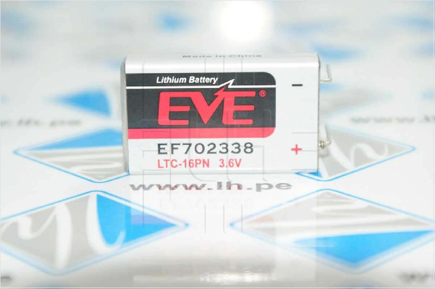 EF702338              BATERIA LITHIUM 3.6V 1.6AH EF702338, LTC-16PN