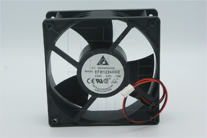 EFB1224HHE-T9M2                    Ventilador de refrigeración para servidor EFB1224HHE-T9M2 24VDC 0.30A; 2 cables 120x120x38mm