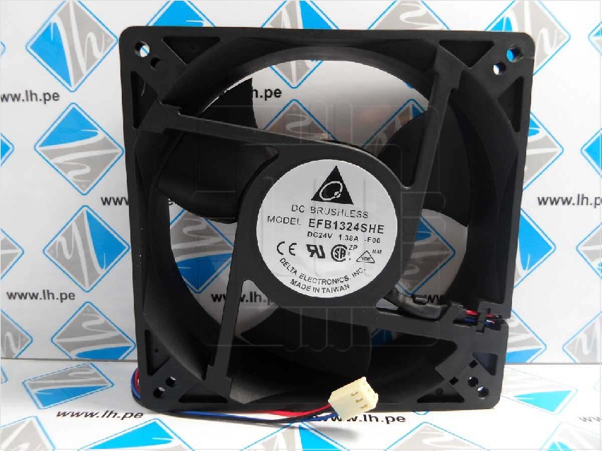 EFB1324SHE-F00       WIRE FAN AXIAL 127X38MM 24VDC