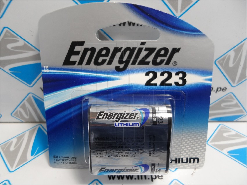 EL223APBP 223      Batería Lithium 223A, 6V