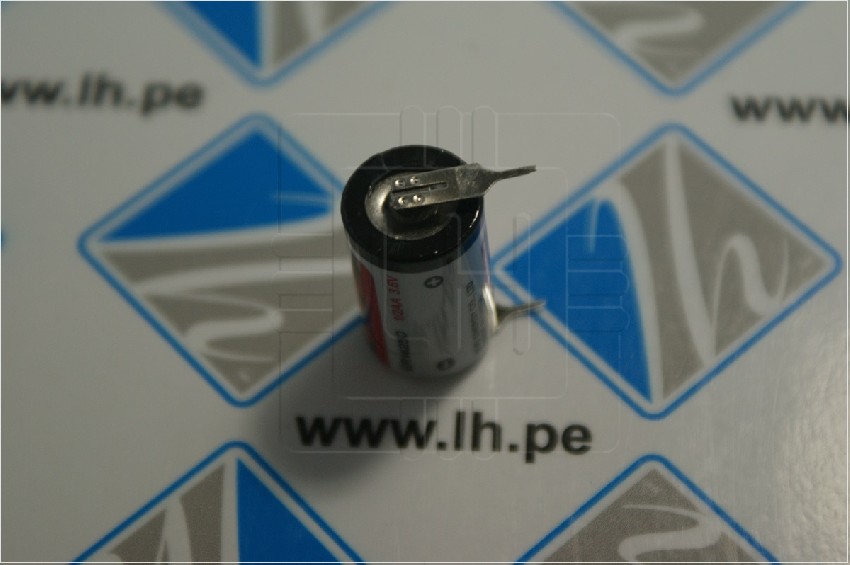 ER14250 2PF             Batería Lithium 3.6V, 1/2AA, 2 Pines, para PCB, marca Eve Energy