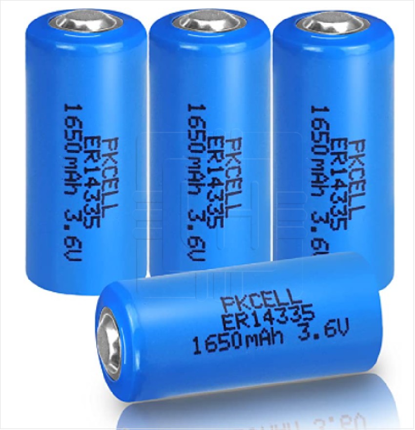 ER14335          Batería lithium 2/3AA, 3.6V, 1650mAh, marca Pkcell