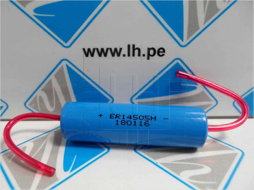 ER14505H-AXIAL       Battery Lithium 3.6V 2400mA, AA, Axial