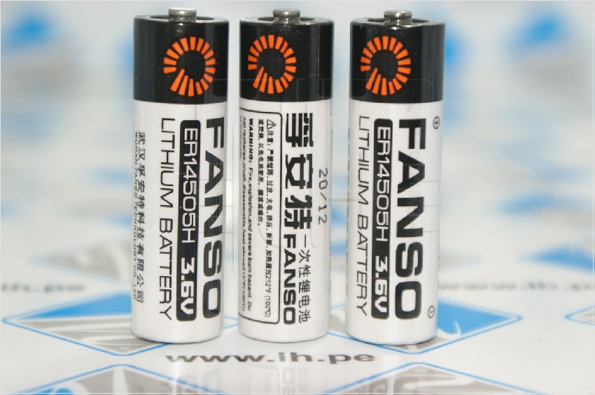 ER14505H            Batería Lithium High Capacity, Fanso, ER14505H, Size AA, 3.6V, 2700mAh