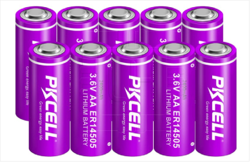 ER14505               Batería Lithium 3.6V, 2400mAh (LI SOCL2), PKCELL