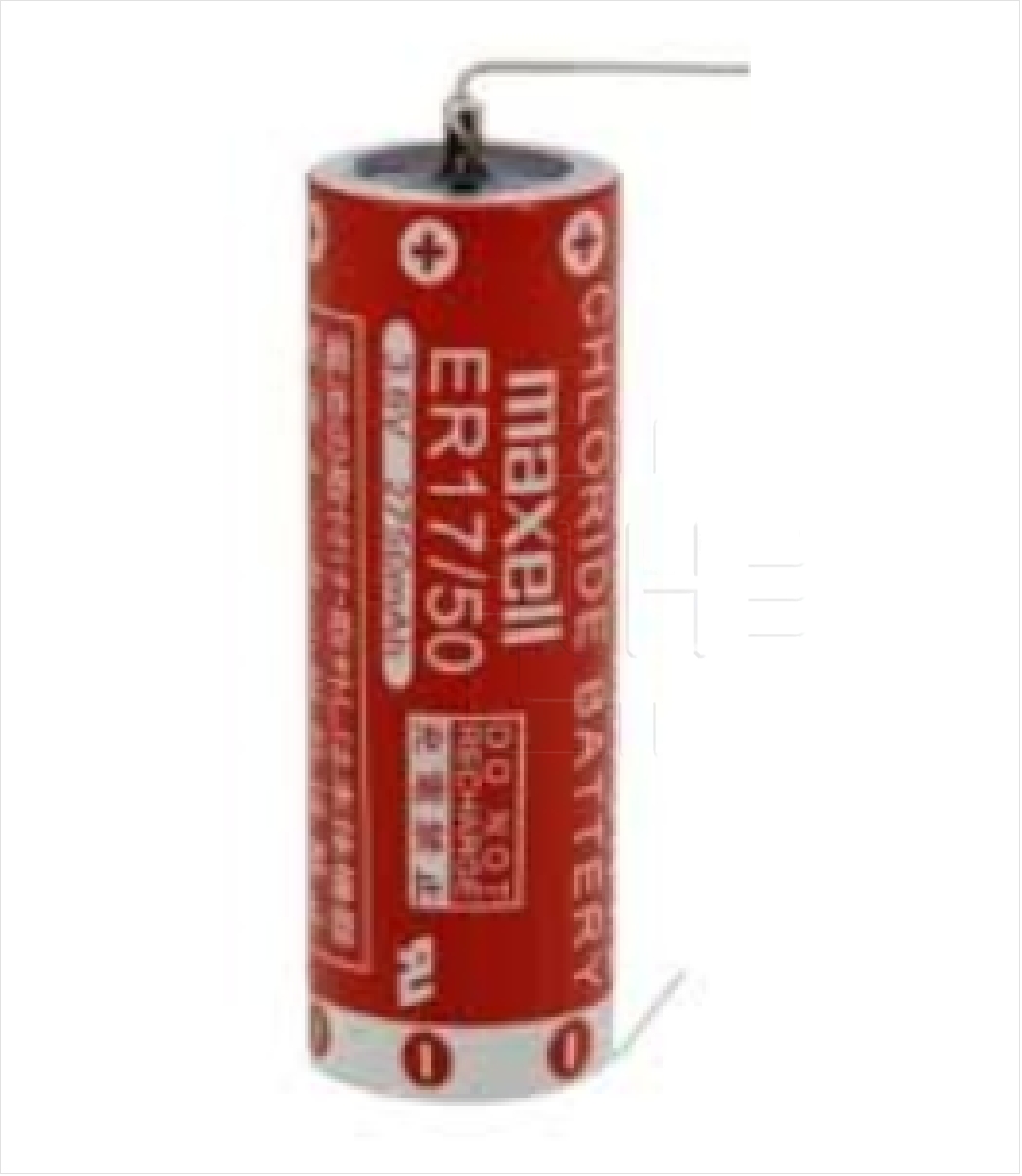 ER17/50   Bacteria Lithium 3.6V 2750mAh, con cable y conector marrón