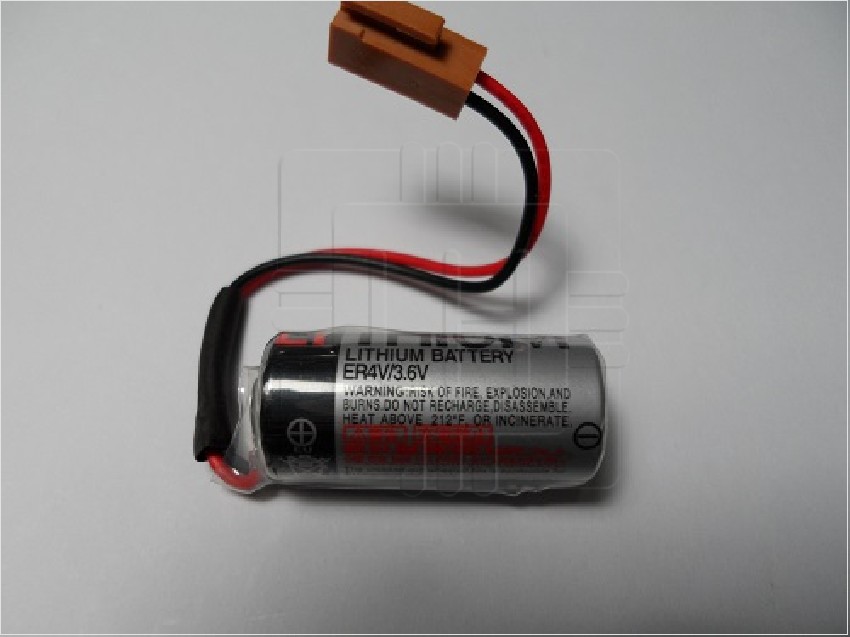 ER4V/3.6V          Batería lithium 3.6V con conector marrón