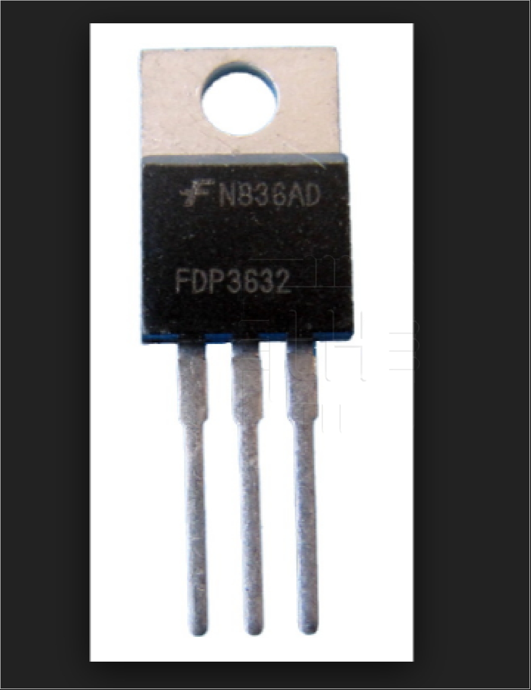 FDP3632       Transistor N-Channel 100V 12A (Ta), 80A (Tc) 310W (Tc) Through Hole TO-22