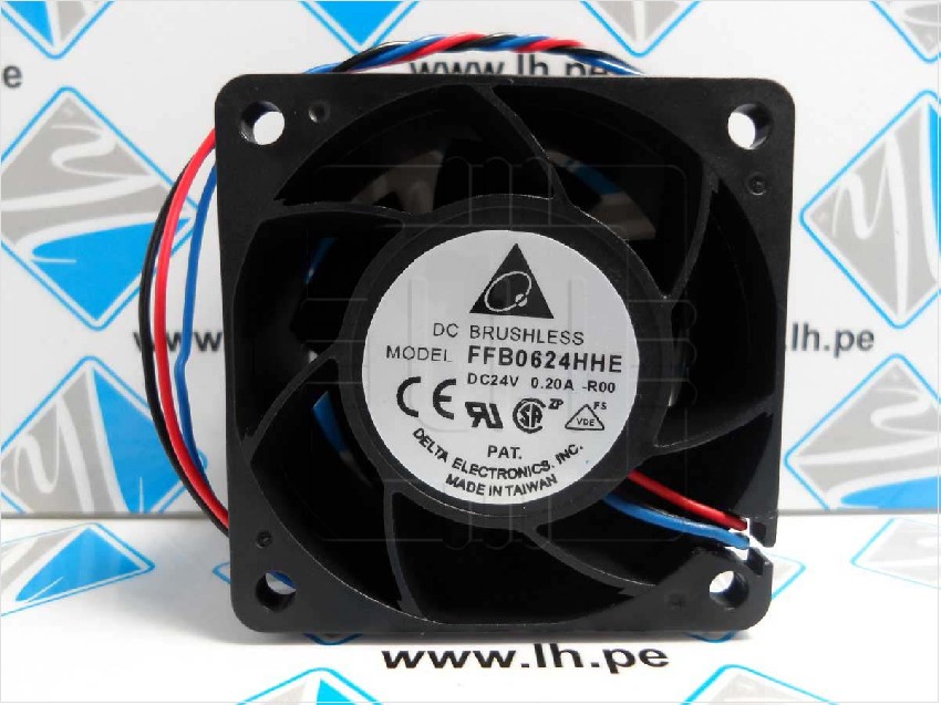 FFB0624HHE-R00       Fan 24VDC, 0.20A, 60x60x38mm