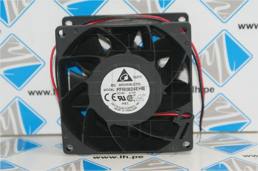 FFB0824EHE      FAN AXIAL 80X38MM 24VDC WIRE