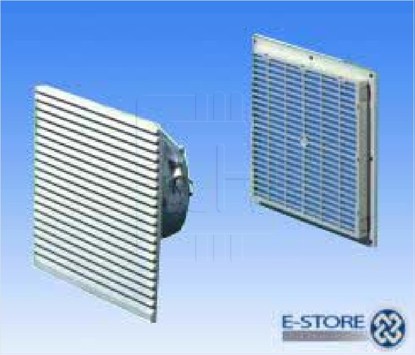 FK3323-107 VENTILADOR CON FILTRO 230VAC 18W, METAL CON 120X120X3