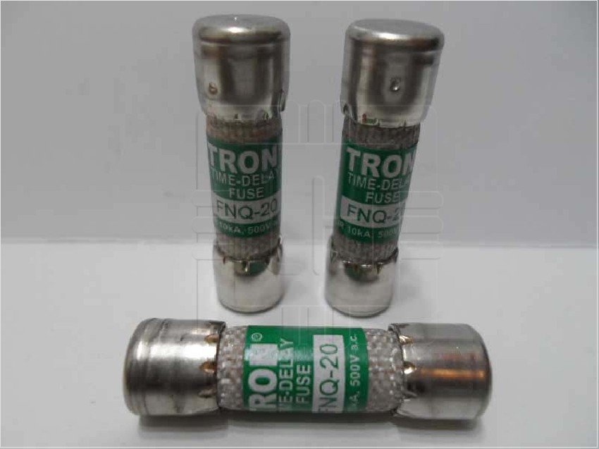 FNQ-20  Fuses 500VAC 20A Time Delay Tron