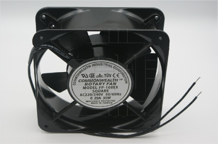 FP-108EX-S-22              VENTILADOR AXIAL 220/240VAC, 0.29A, 35W, 150X150X51MM