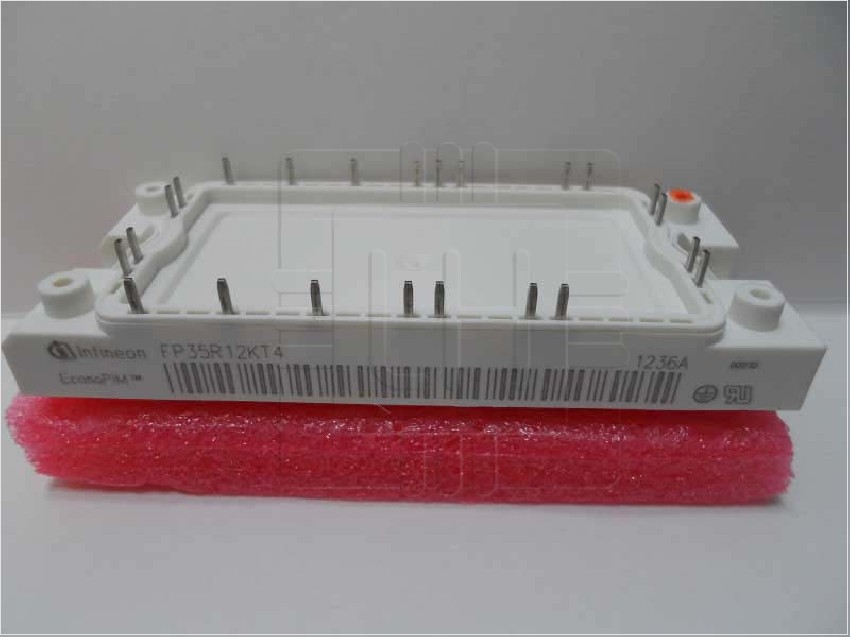 FP35R12KT4   Modulo IGBT Array Transistor, N Channel, 35A, 1.85V, 210W, 1.2KV, EconoPIM