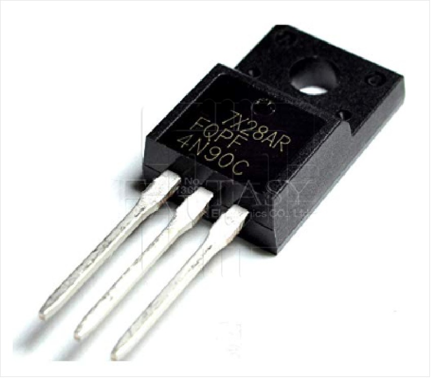 FQPF4N90C 4N90C                 Mosfet Canal N Orificio pasante 900V, 4A (Tc) 47W (Tc) TO-220F-3