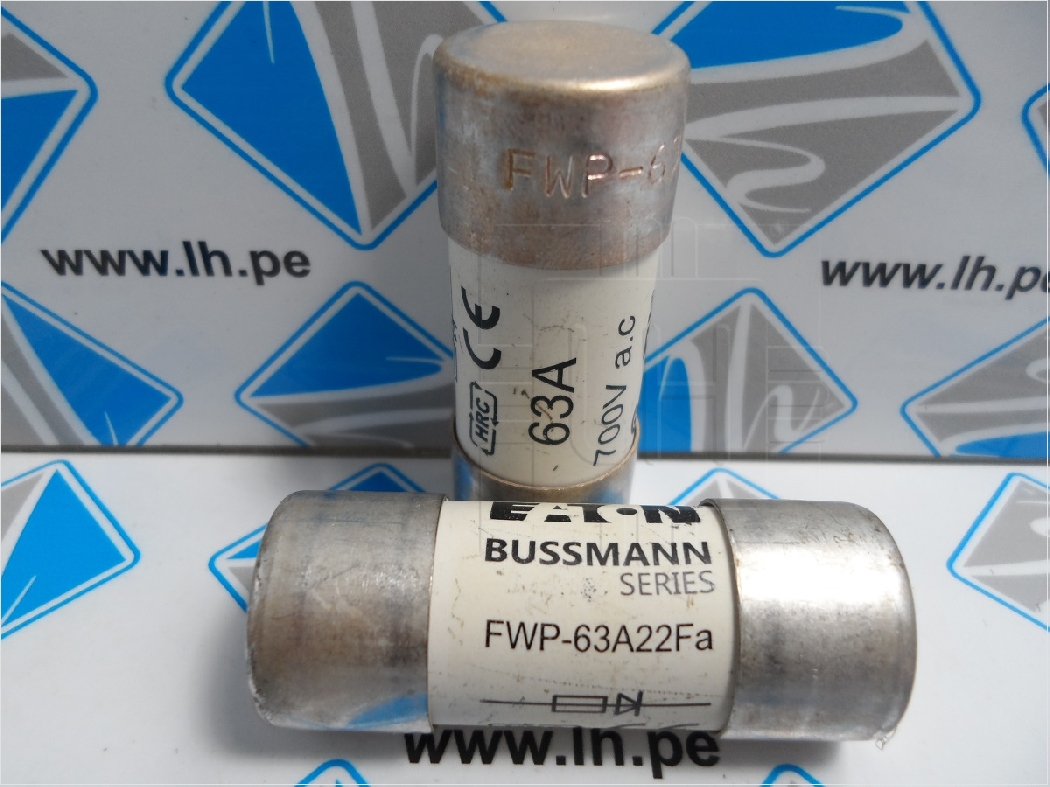 FWP-63A22Fa          FUSIBLE SEMICONDUCTOR, FAST ACTING, 63A, 700V, MARCA BUSSMANN
