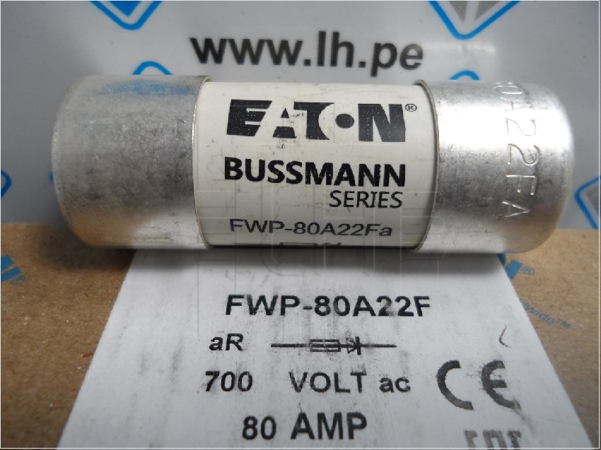 FWP-80A22Fa           Fusible Ultra Rápido 80A, FWP, 700V, 22X58MM