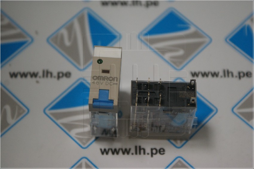 G2R-2-SNI 48VDC (S)           Relay Miniatura 8 Pines, DPDT, 48VDC