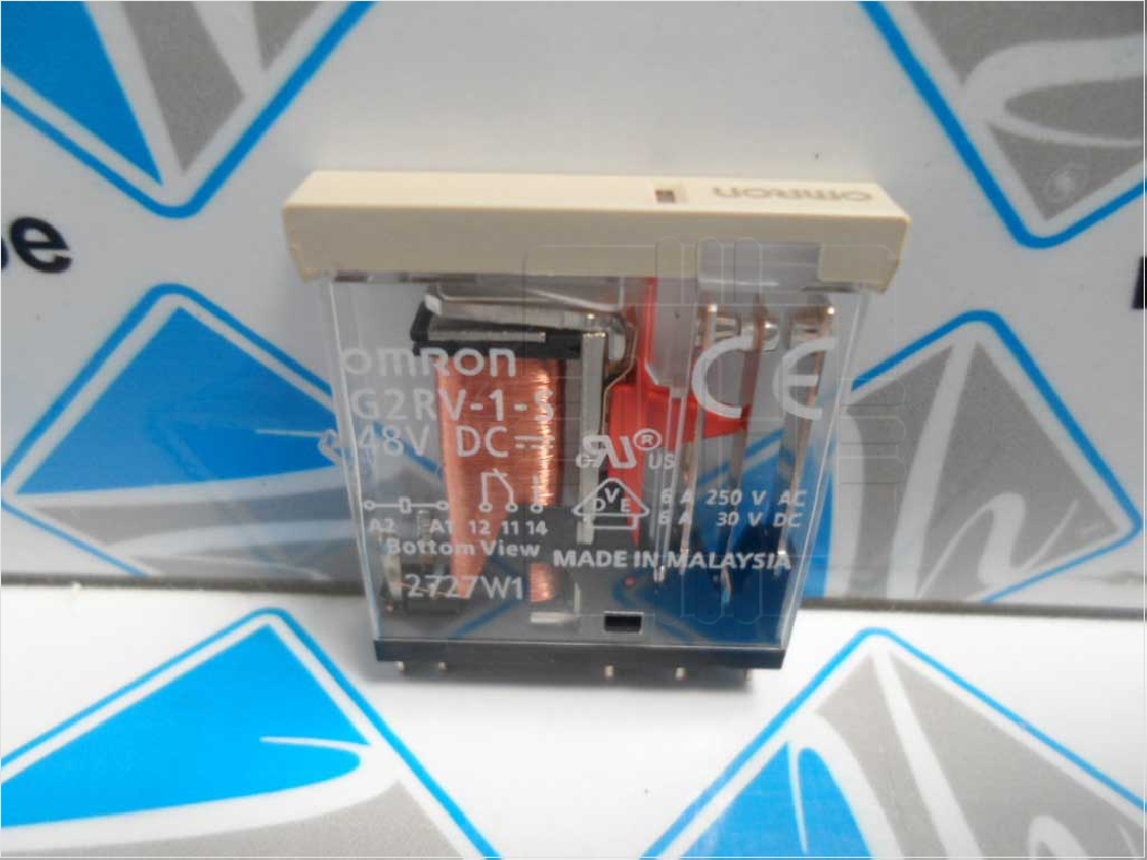 G2RV-1-S         Relé electromagnético 48VDC, 6A/250VAC, 5 pines