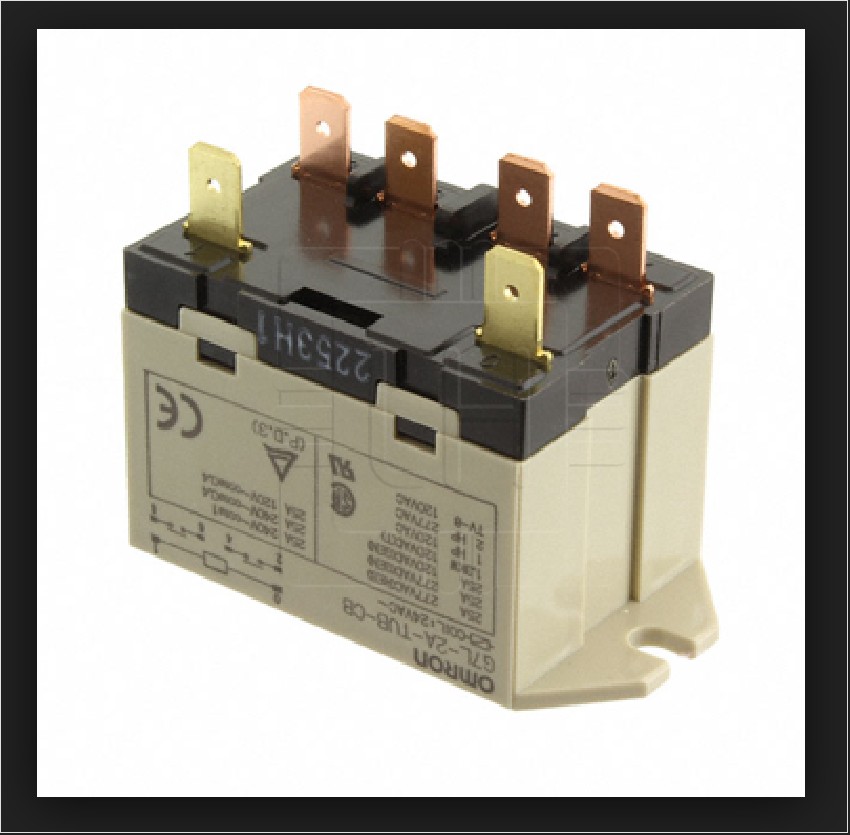 G7L-2A-TUBJ-CB 24VAC       Relé electromagnético, DPST-NO, 24VAC, 50mΩ