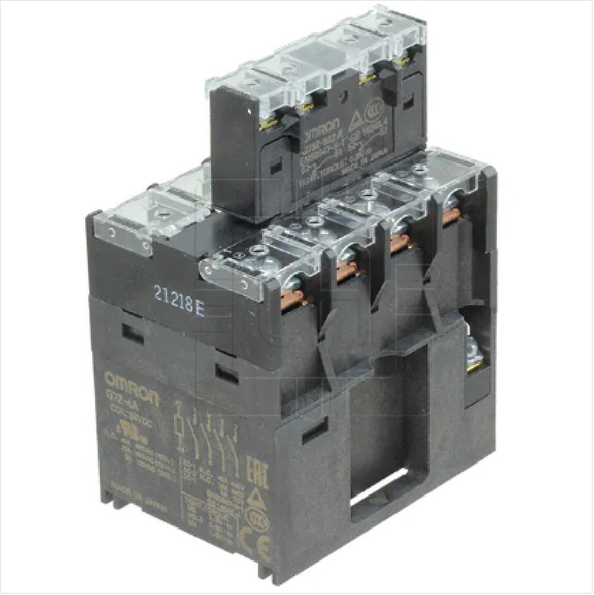 G7Z-4A-11Z-R DC24            Relay electromagnético, 24VDC, 4PST-NO, marca Omron