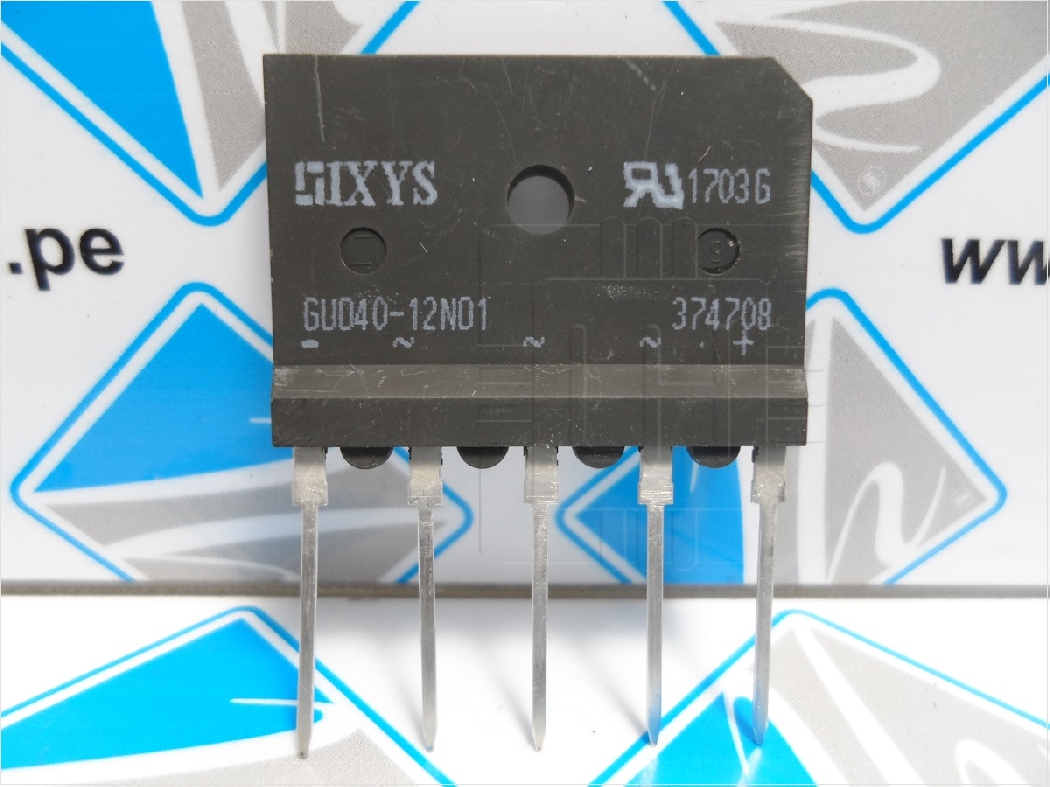GUO40-12NO1      Rectificadores en puente 40A,1200V, marca IXYS Corporation