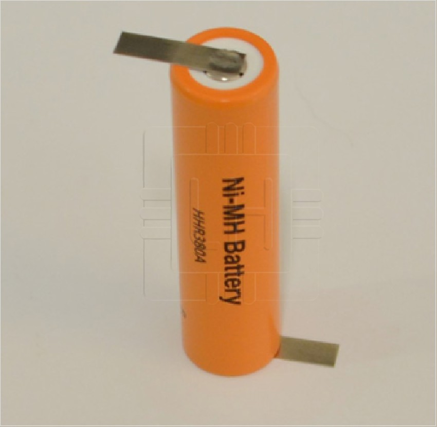 HHR380A-S              Batería Recargable Ni-MH, 4/3A, 1.2V, 3800mAh, con conexiones