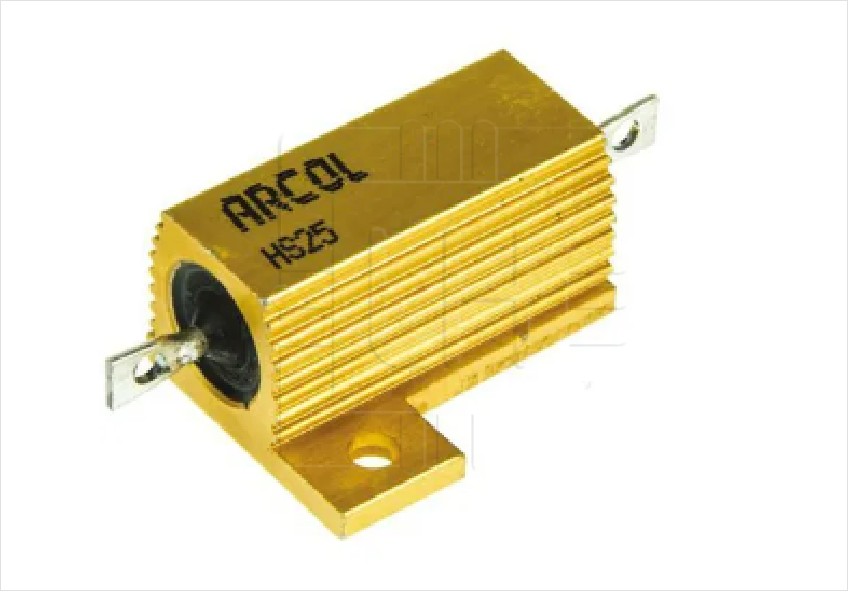 HS50-1RJ          Resistencia bobinado, atornillado, 1Ω, 50W, ±5%