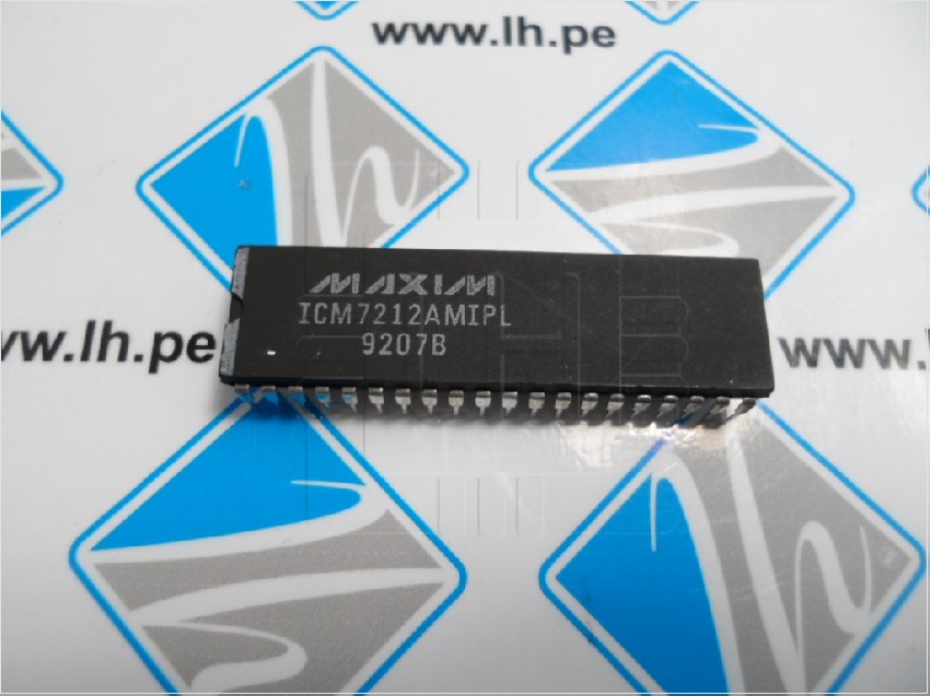 ICM7212AMIPL       LED Display Drivers Four Digit Display Decoder/Driver