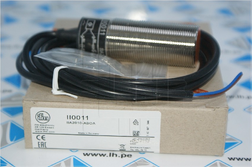 II0011 IIA2010-ABOA               Sensor Inductivo M30 20-250v Ac/dc C/c Ifm Efecto