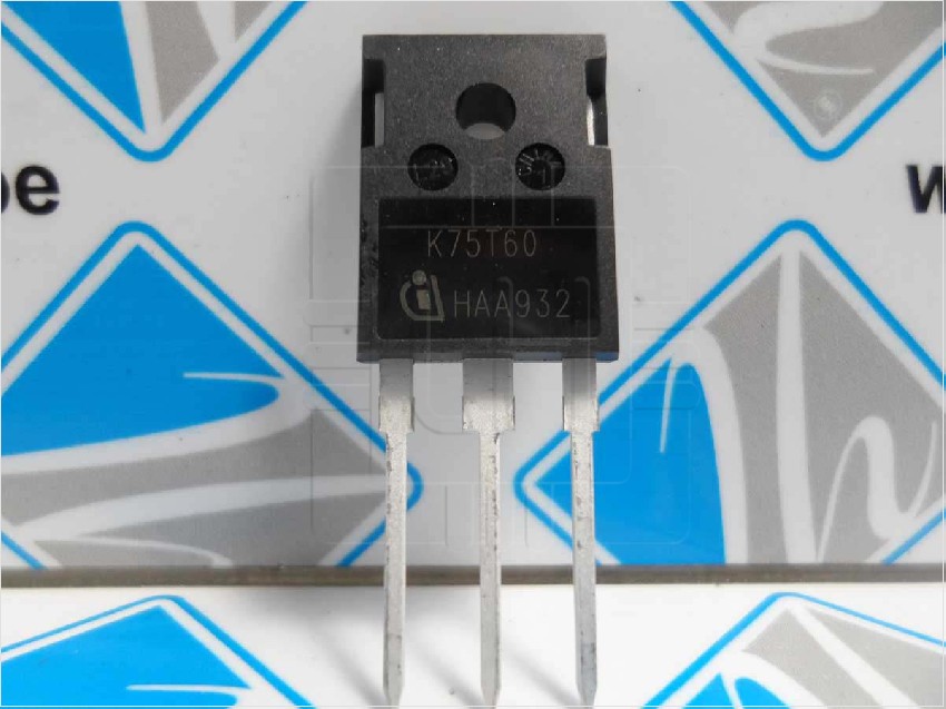 IKW75N60T IKW75N60TFKSA1          Transistor IGBT, 600V, 75A, 428W, TO247-3