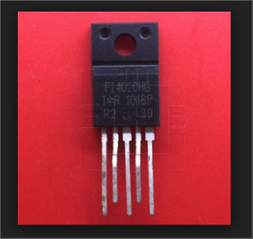 IRFI4020H-117P           Transistor: N-MOSFET x2; unipolar; 200V; 9,1A; 21W; TO220FP-5