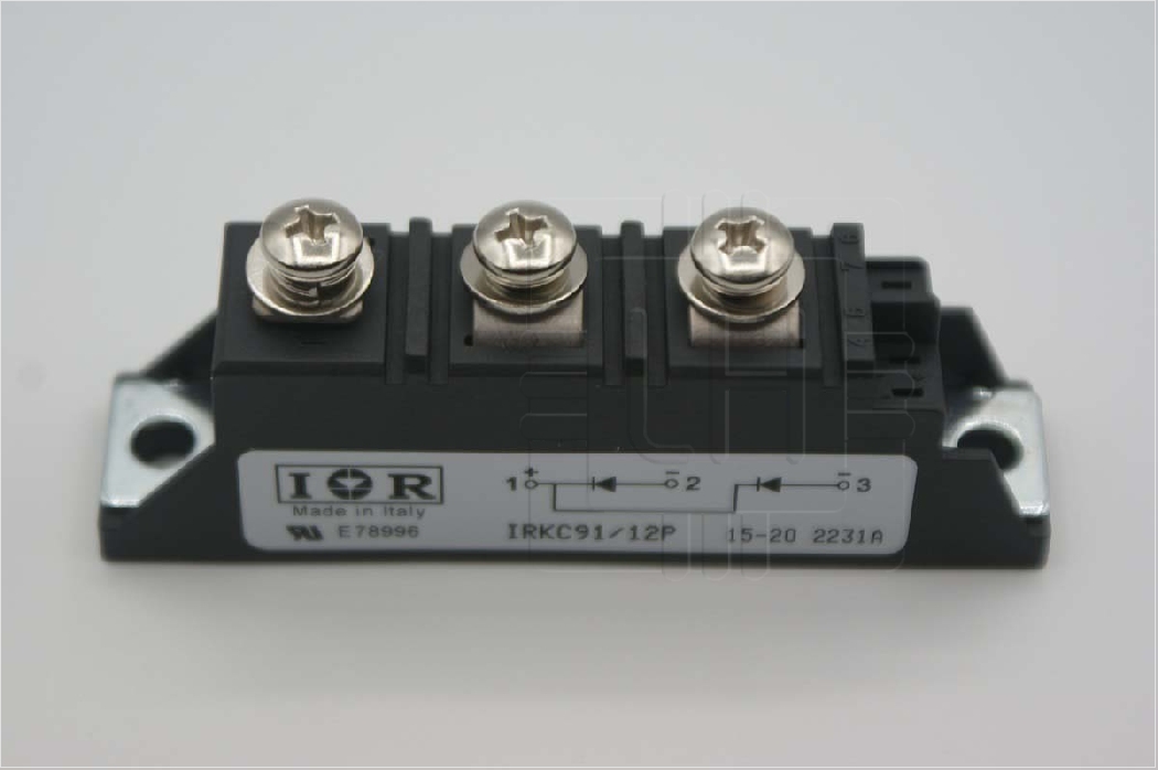 IRKC91/12P                     Modulo Diodo & Diode Semipak 95A 1200V Doubler; I&R RECTIFIER