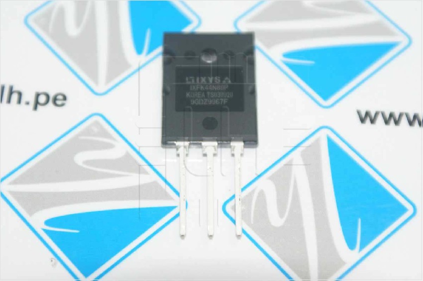 IXFK44N80P           Transistor N-MOSFET, unipolar, 800V, 44A