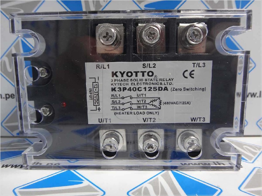 K3P40C125DA             K3P40C- DA SERIES. 3 PHASE SOLID STATE RELAY