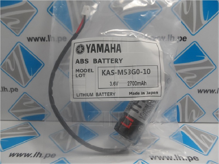 KAS-M53G0-10 ER17500V/3.6V      Yamaha PLC Programmable Logic Controller Battery Replacements