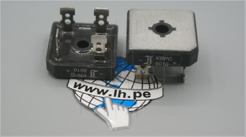 KBPC5010-G  Rectificadores en puente DIODE RECT BRIDGE 50A 1000V