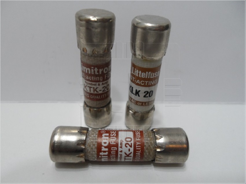 KTK-20      Fuses 600VAC 20A Fast Acting Limitron