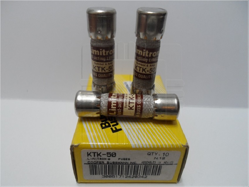 KTK-50  Fuses 600VAC 50A Fast Acting Limitron