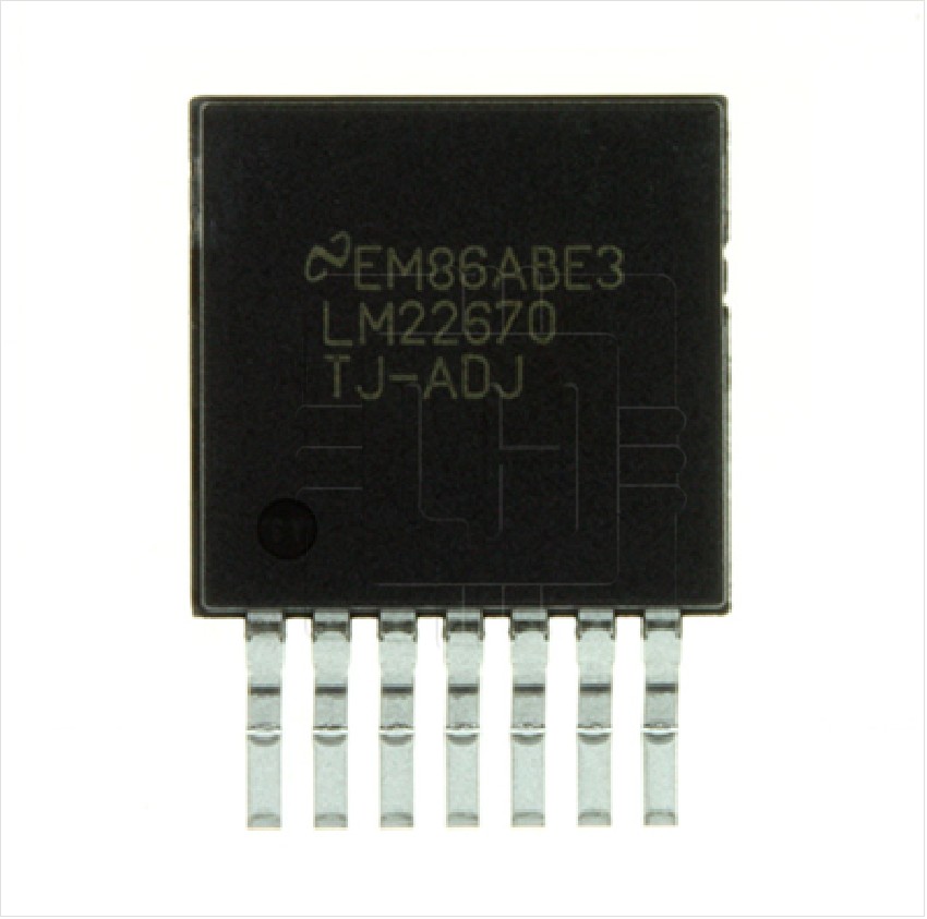 LM22670TJE-ADJ        Estabilizador de tensión, regulable, 4.5-42V, 3A, SMD