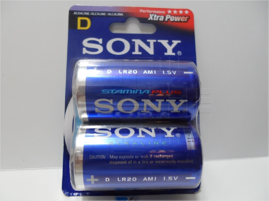 S-AM1B2A   Blister ( 2 Pilas ) Sony Am1b2a Lr20-D Alcalinas