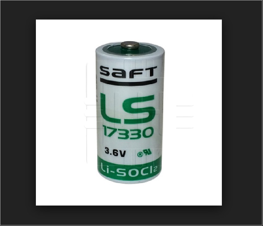 LS17330      Primary lithium-thionyl chloride (Li-SOCl2). High energy density. 2∕3 A-size bobbin cell.