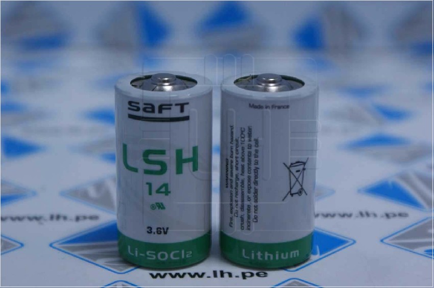 LSH14    Battery lithium 3.6 Volt Li-SOCl2