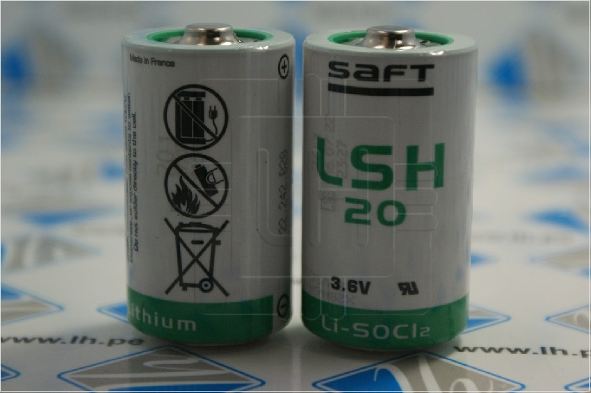 LSH20       Batería Lithium 3.6V, tamaño D, 13000mah