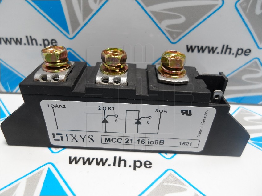 MCC21-16io1B     Módulos de semiconductores discretos 25 Amps 1600V