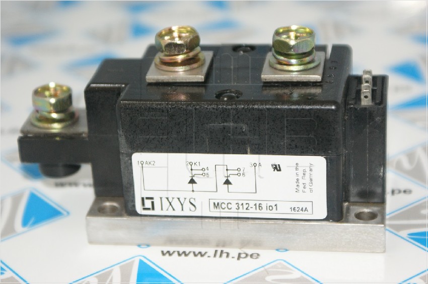 MCC312-16io1         Modulo Thyristor & Thyristor 312 Amps 1600V