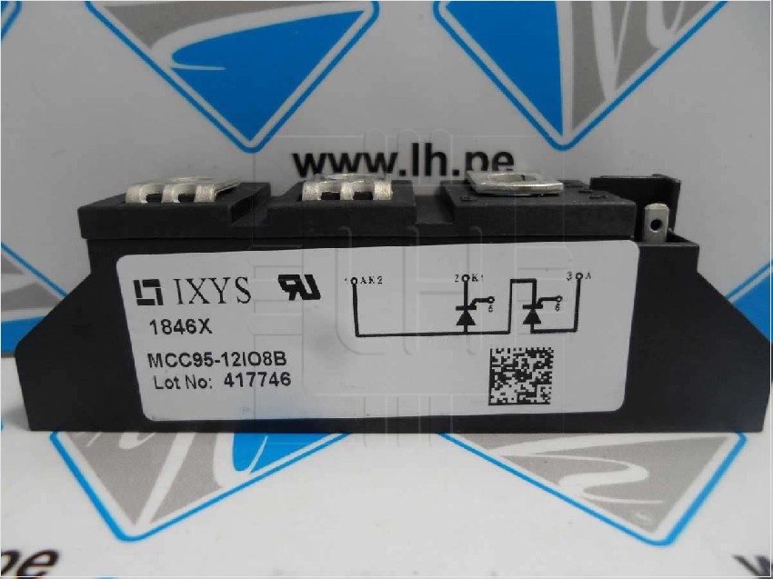 MCC95-12IO1B         Modulo Thyristor Doble 1200V, 116A, TO240AA