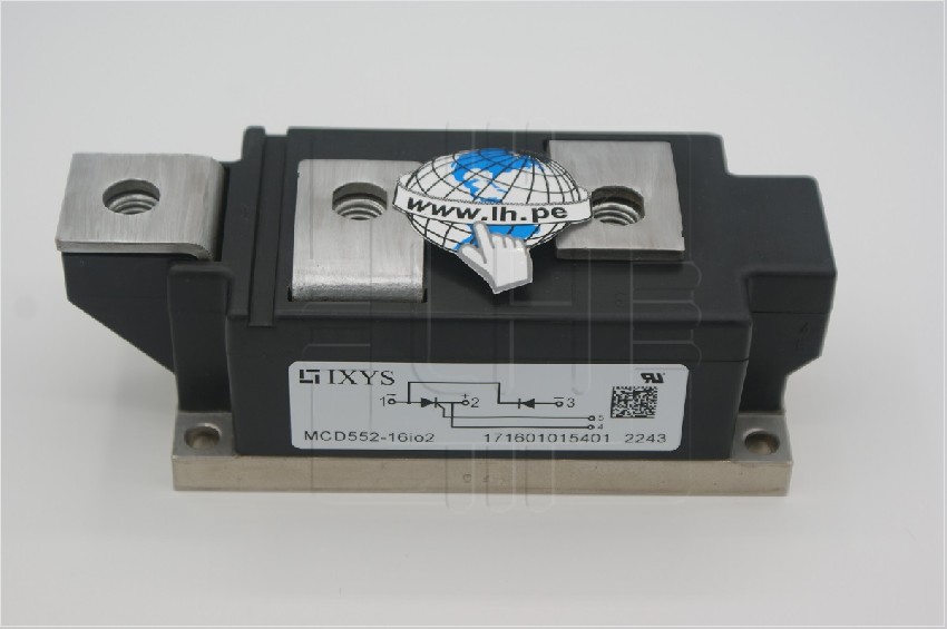 MCD552-16IO2                        Modulo Thyristor & Diode  550Amp. 1600V; IXYS