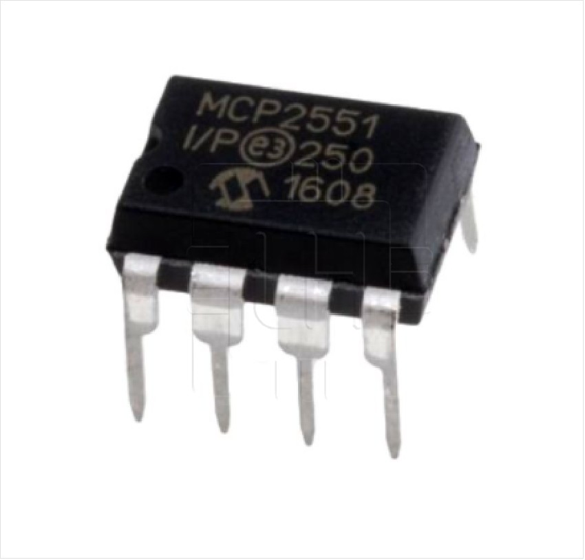 MCP2551-I/P            Interfaz IC CAN Hi Spd CAN Transceiv